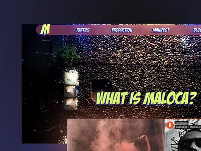 maloca.art blog css design headless cms html react sanity backend