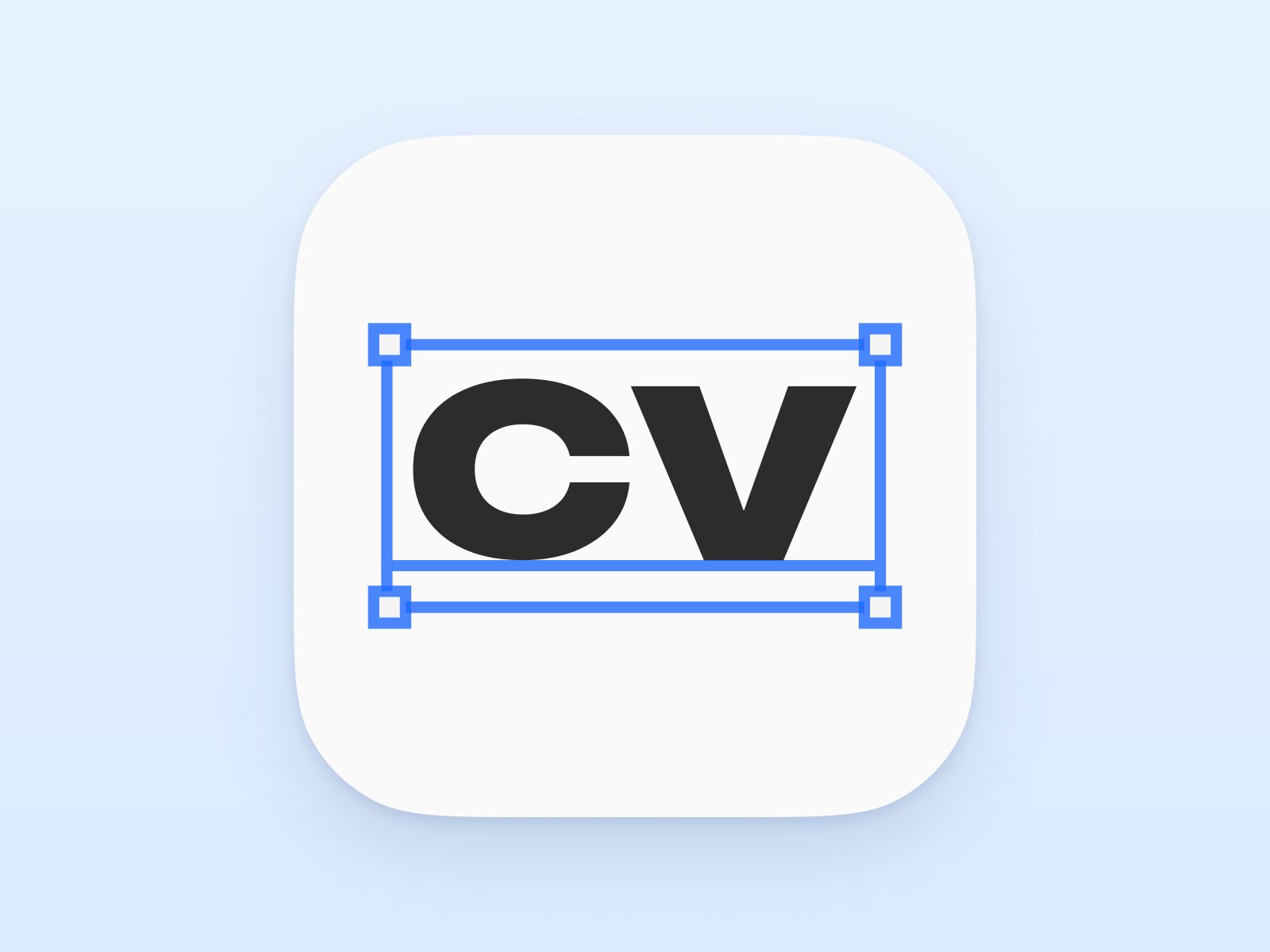 Icon for CV Builder App app app icon app store cv design figma icon icon design ios iphone marketing mobile modern resume screenshots ui ux