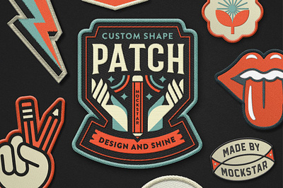 Custom Shape Embroidery Patch Mockup badge badge logo badge mockup embroidery mock up mock up mockup mockups patch patch design patch mockup patch template photoshop photoshop brushes photoshop mockup psd psd badge psd badge mockup psd mockup psd patch mockup template