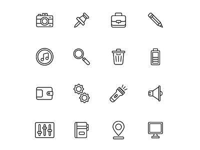 48 Essentials Icons essentials essentials icon free icon freebie icon design icon download vector icon