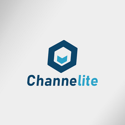 Channelite Logo Presentation branding graphic design logo