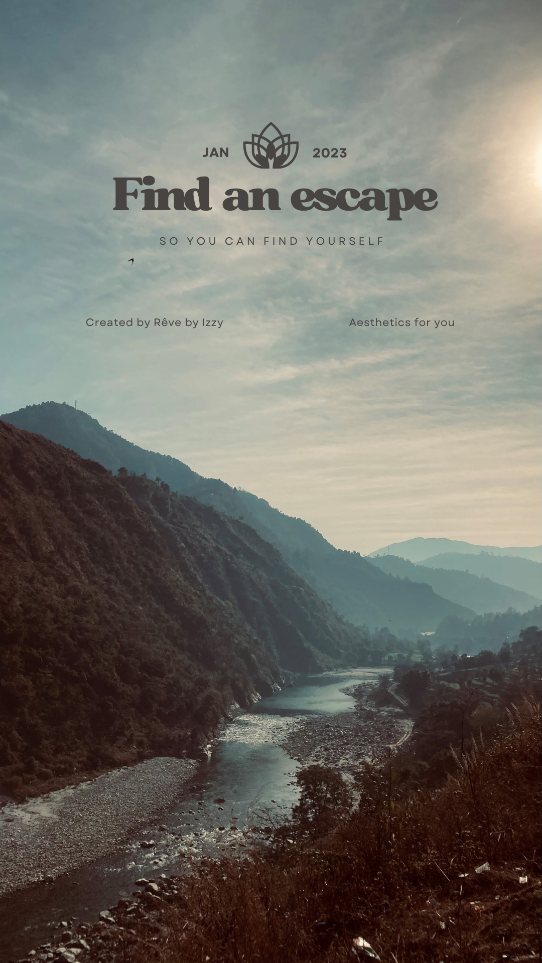 Aesthetic Poster graphic design