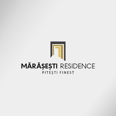 Marasesti Residence Logo Presentation branding graphic design logo