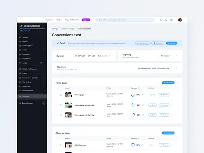 Add test / Filled branding dark design fields illustration list minimalism modal ui ux copy