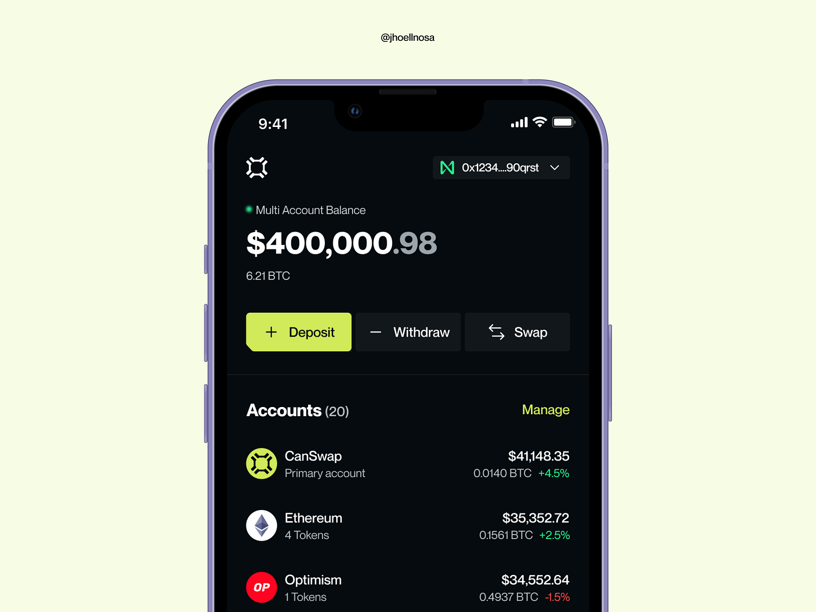 Chain Abstraction - Multi-account Balance Wallet by Asemota Joel on ...