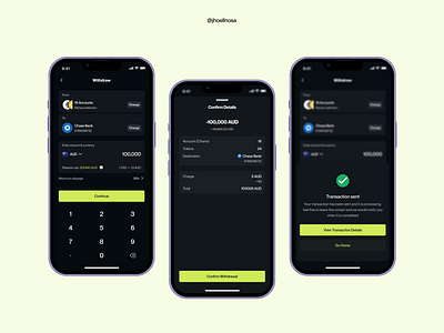 Chain Abstraction- Input withdrawal details & Confirmation abstraction account abstraction animation blockchain chain abstraction colorful confirmation crypto cryptocurrency decentralized design input input fields minimal networks success ux uxdesign vibrant web3
