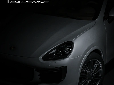 Porsche Cayenne 3d adobe art automobiles blender branding cars cayenne digital marketing graphic design photoshop porsche ui