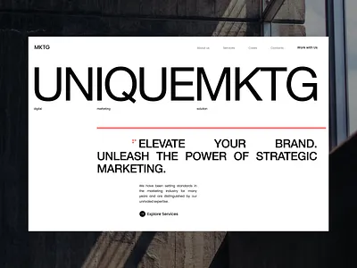 Landing page | Website | Marketing agency Uniquemktg brandstrategy contentmarketing digitalmarketing growthmarketing marketingagency marketingconsulting marketresearch onlineadvertising socialmediamanagement socialmediamarketing webanalytics