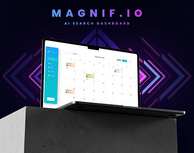 Magnifio (AI powered Software Design) ai chatgpt logo management saas ui web design website