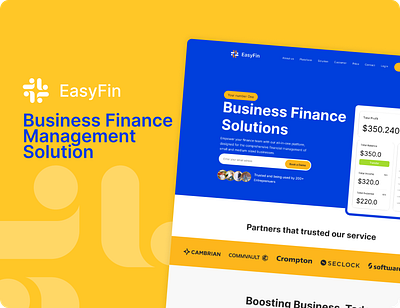 EasyFinance - Business Finance Management Solution branding ui