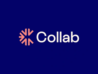 Collab Logo Design abstract ai arrow branding collab community digital education finance fintech growth logo marketing money saas startup technology trust wallet web3