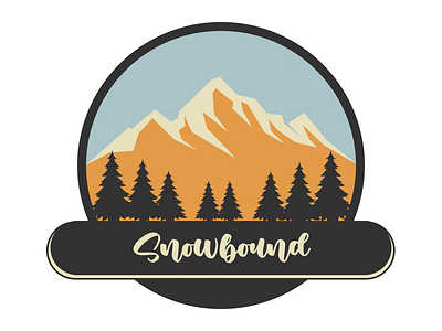 Snowbound Logo brand design branding design studio graphic design graphic designer logo logo design