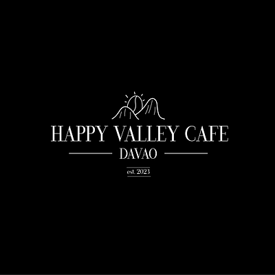 Logo Details for Happy Valley branding logo typography