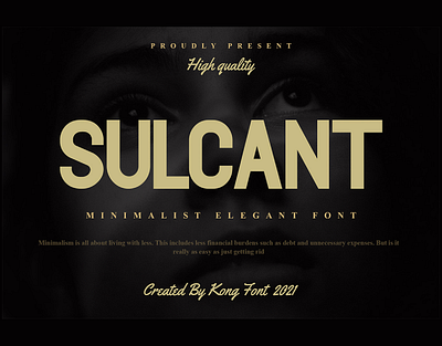 Sulcant - Modern Sans Serif Font 3d animation branding design font graphic design handwritten illustration italic logo logotype motion graphics script typeface ui