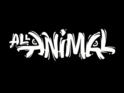 All Animal calligraphy design letter lettering letters script type typography