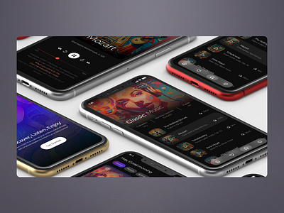 Gana Music App ai andorid branding flight booking food graphic design hotel illustrator ios latest trend logo design mobile app onboarding screen prototyping room booking typogrpahy ui ux website design wireframe