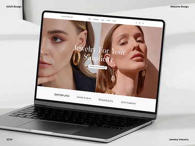 Jewelry E-Commerce Landing Page UI Design e commerce landing page e commerce website ecommerce figma jewellery jewelry jewelry landing page jewelry shop jewelry website landing page landing page design landing page ui ui ui design uiux ux website design website ui