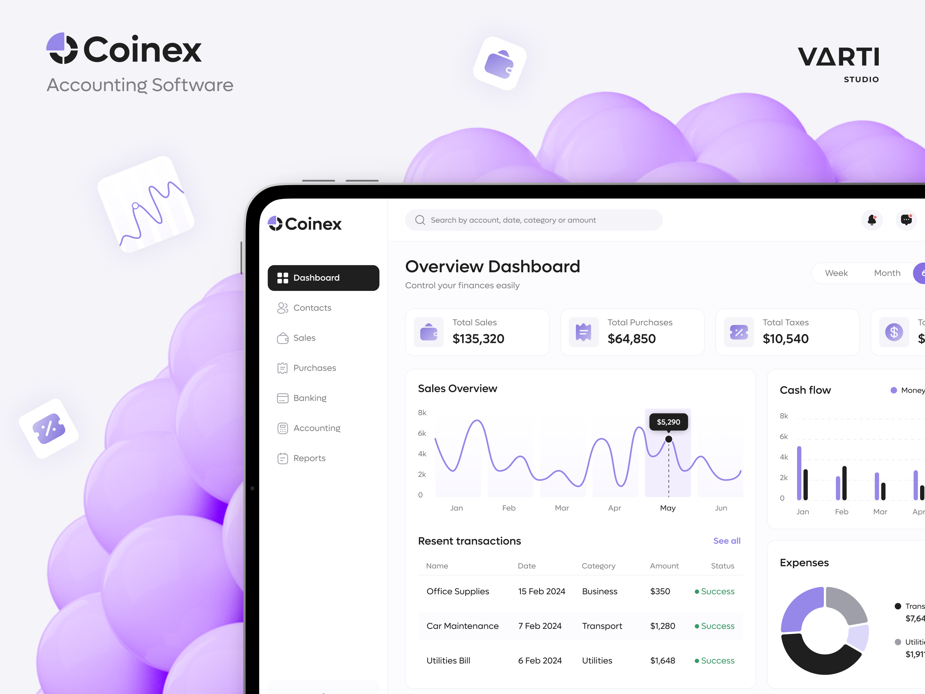 Example service media