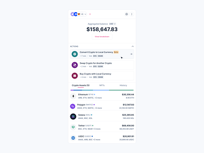 Chain Abstraction: Account Unification blockchain crypto defi design figma product