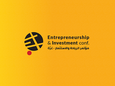 Entrepreneurship & Investment Conference logo branding conference entrepreneurship investment logo