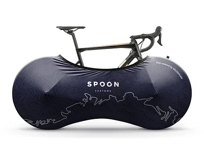 Velosock design for Spoon Customs bike branding cycle road bike