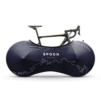 Velosock design for Spoon Customs bike branding cycle road bike