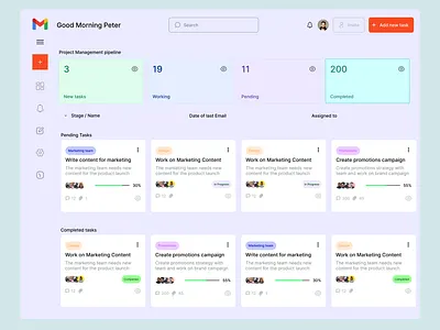 Streak Dashboard Design agency website app best ui design branding dashboard design designer illustration landingpagedesign logo project management saas ui ux website design