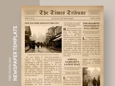 Old Times Newspaper Free Google Docs Template classic newspaper docs free google docs templates free template free template google docs gazette google google docs google docs newspaper template newspaper old newspaper old style newspaper old times newspaper old times newspaper template template vintage newspaper