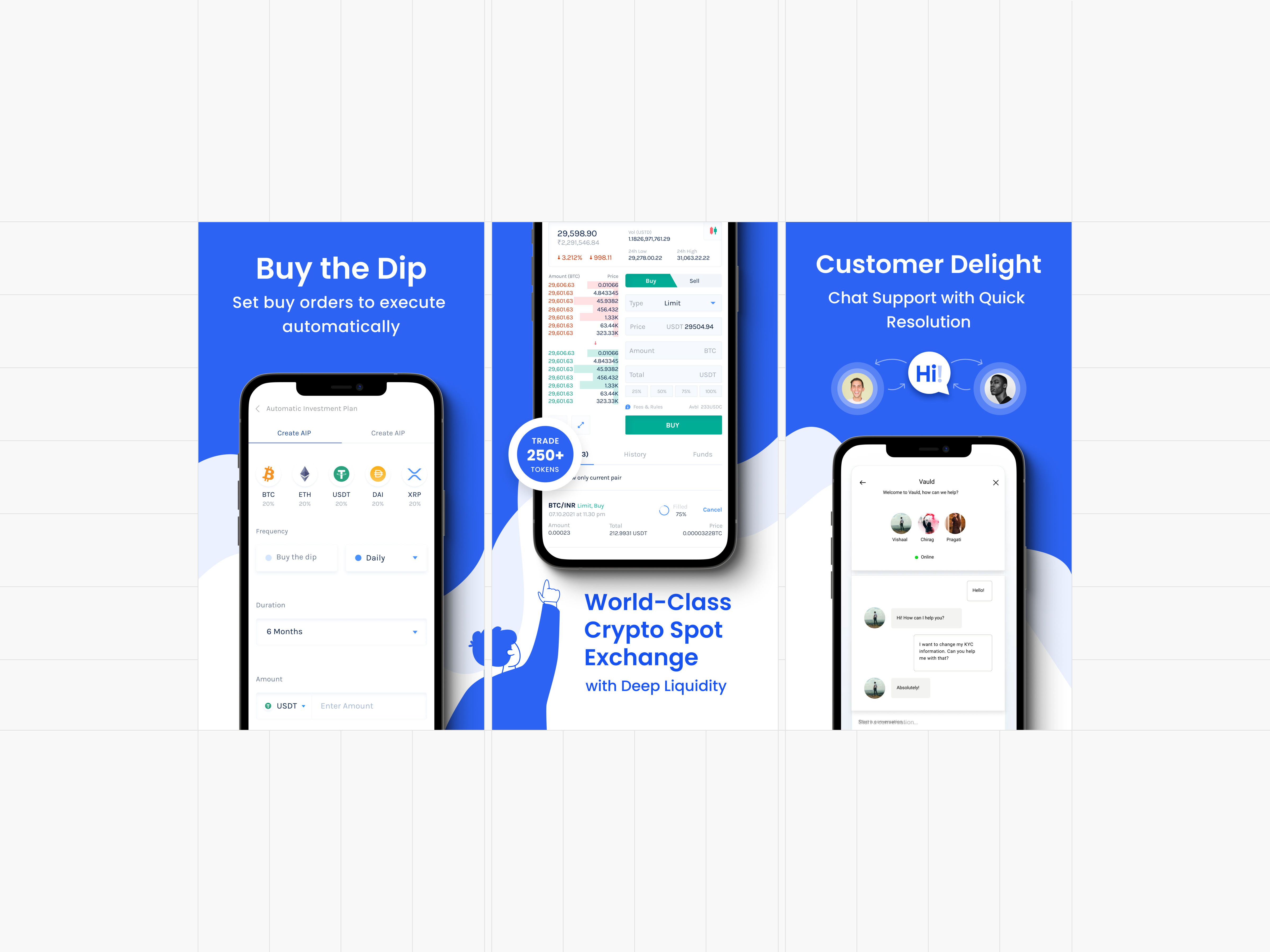 App Store & Play Store Screenshots android app presentation app preview app store app store screenshot app store visuals clean crypto app design dribbble ios iosandroid minimalist mobile play store product design product showcase screenshot ui ux