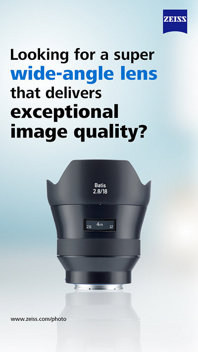 ZEISS - Reels Images camera graphicdesign lens photography premium reels reelsimages simple socialmedia