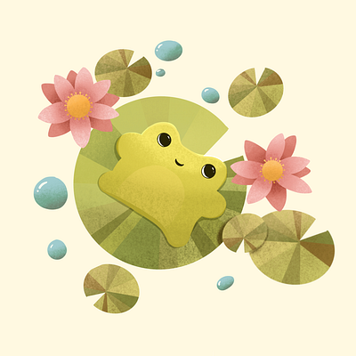 frog illustration