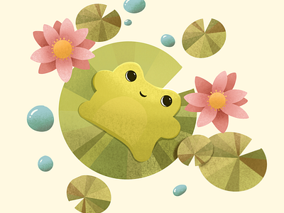 frog illustration