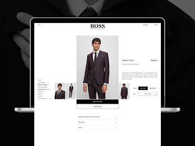 HUGO BOSS — Brand IDENTITY.ㅤㅤㅤㅤㅤㅤㅤㅤㅤㅤㅤㅤㅤㅤㅤㅤㅤㅤㅤㅤㅤㅤ / Product brand design branding company design designer fashion figma homepage hugo boss interface landing redesign concept style ui uiux user interface web web design website website design