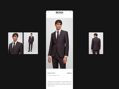 HUGO BOSS — Brand IDENTITY.ㅤㅤㅤㅤㅤㅤㅤㅤㅤㅤㅤㅤㅤㅤㅤㅤㅤㅤㅤ/ Mobile Product brand design branding company design designer fashion figma homepage hugo boss interface landing redesign concept style ui uiux user interface web web design website website design