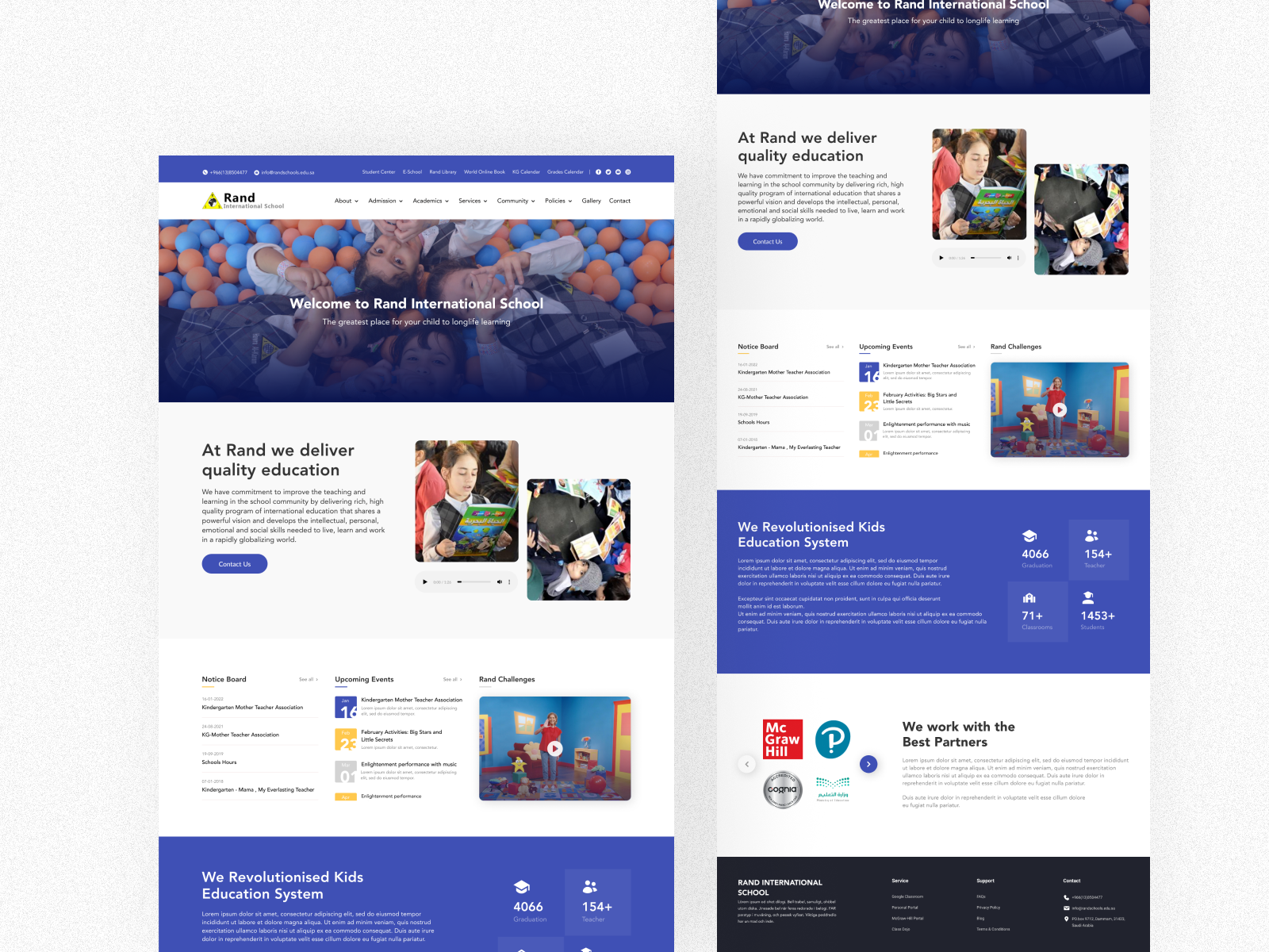 Example service media