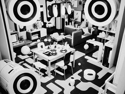 Interior Inspire QR Code interior interior design qr qr code qr code design stable diffusion