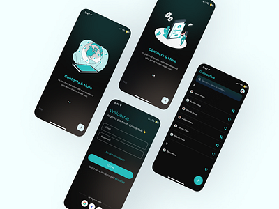 ContactMe - Your Ultimate Contact Management Solution design graphic design ui ux
