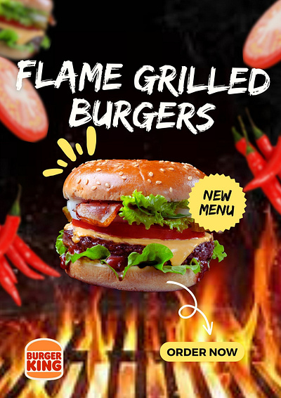 King of burgersssssss graphic design