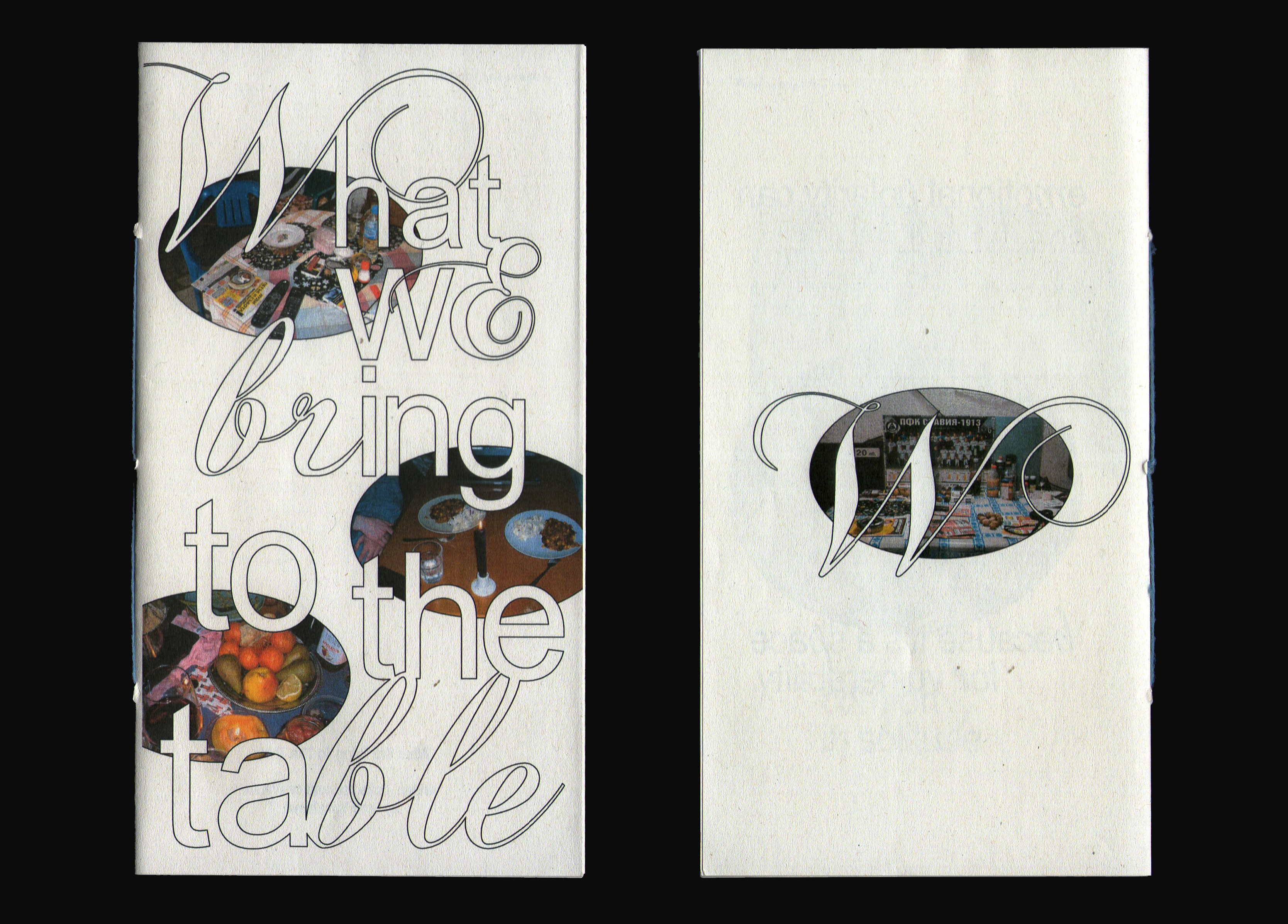 What We Bring To The Table ZINE adobe photoshop composition design editorial editorial design graphic design layout magazine photography storytelling typography zine