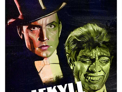 hekyll and jyde hyde illustration jekyll