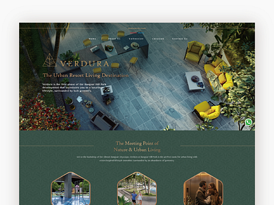 Bangsar Hill Park branding graphic design homepage design ui uiux user experience
