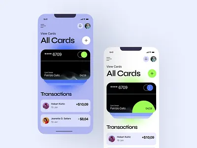 Mobile Banking App Transaction Screen app app design bank ui banking banking interface card color figma finance financial app fintech fintech app minimal mobile banking app money neobank ui ui design ux wallet