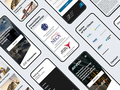 Comprehensive UI Design for Industrial and Environmental Service 3d agency animation branding design graphic design illustration logo motion graphics ui uiux ux web design web development