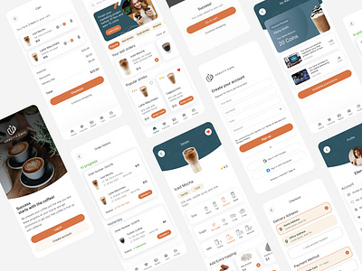 Udacity Coffeeshop App branding product design ui ux