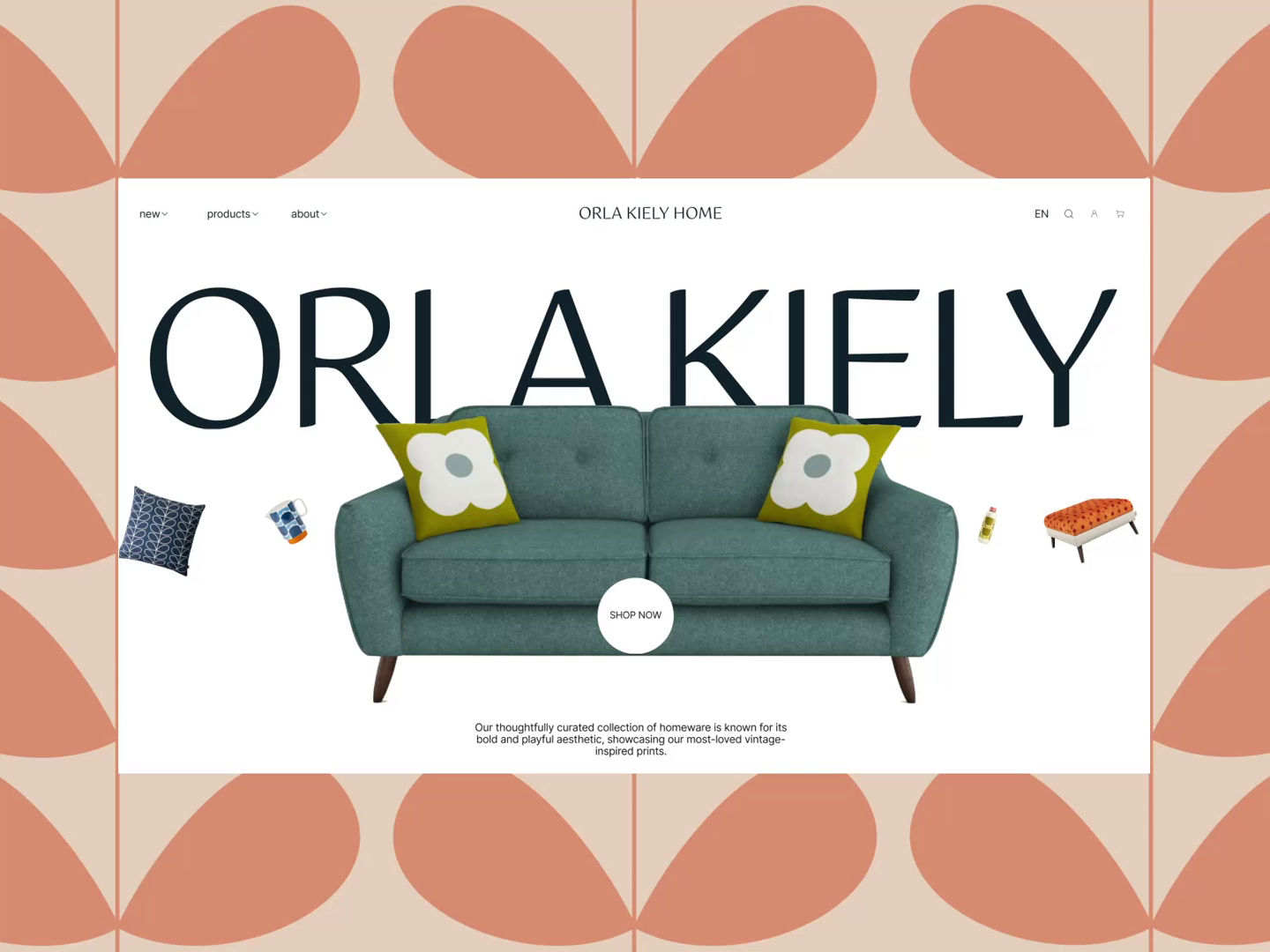 Orla Kiely HOME by Evgeny UPROCK for UPROCK AGENCY on Dribbble