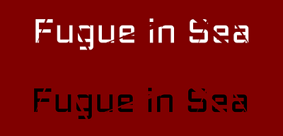 Fugue in Sea Logo graphic design logo design