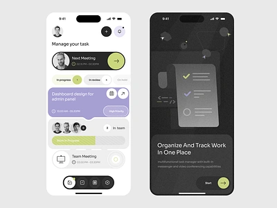 Multifunctional task manager app app design ui kit app illustration daily task dashboard graphic design mobile app mobile app design organize project planner product design productivity app saas social media app task management task management mobile app task manager todo todolist tracker