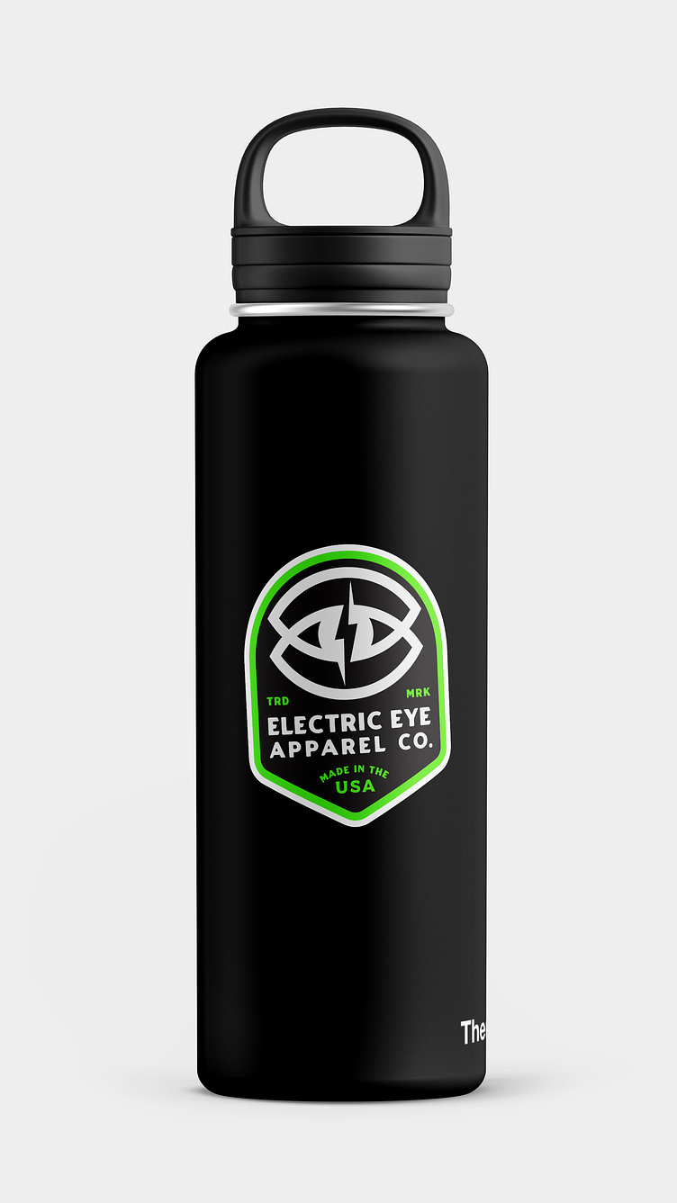 Electric Eye Sticker by Faceless Creative Co. on Dribbble