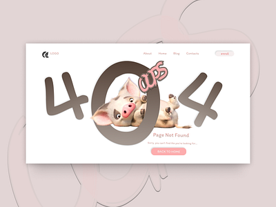 The 404 error page design concept design graphic design illustration ui ux web design