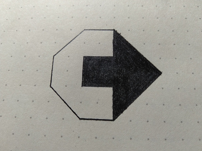 Letter C & Arrow Logo Sketch abstract arrows brand identity design inspiration letter lettermark logo logo design logo designer logodesign logomark logos mark minimal minimalist modern simple sketches typography